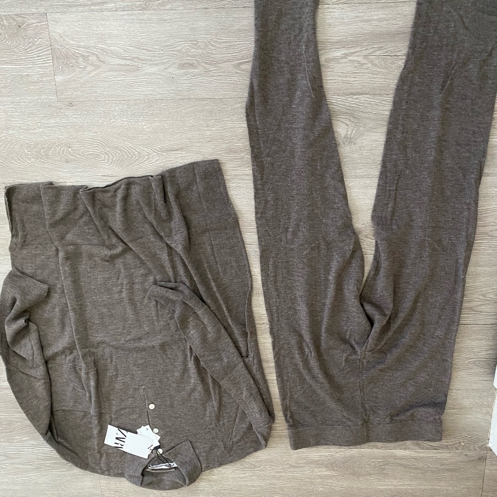 2 piece shirt and leggings